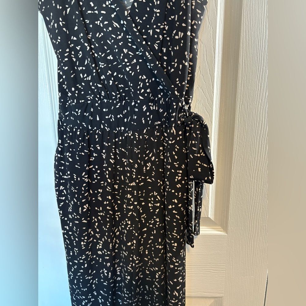 Kaileigh Black and White Strappy Pantsuit - Picture 5 of 6
